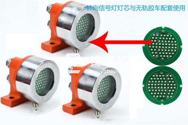 防爆無軌膠輪車用礦用隔爆型LED機車燈 照明轉向燈、照明燈、信號燈 燈芯