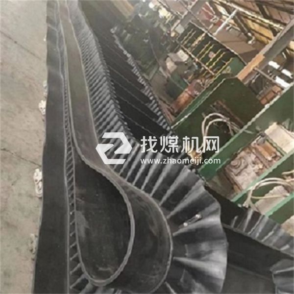 波狀擋邊耐酸堿輸送帶 大傾角裙邊帶